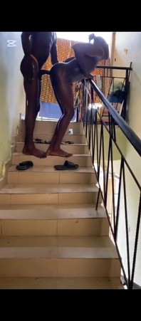 We Were Caught Fucking on the Staircase