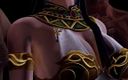 Velvixian 3D: The Lewd Dream of an Ancient Queen - Threesome