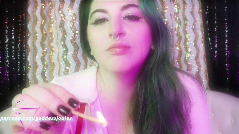 goddessjoules: Relaxante match lighting asmr