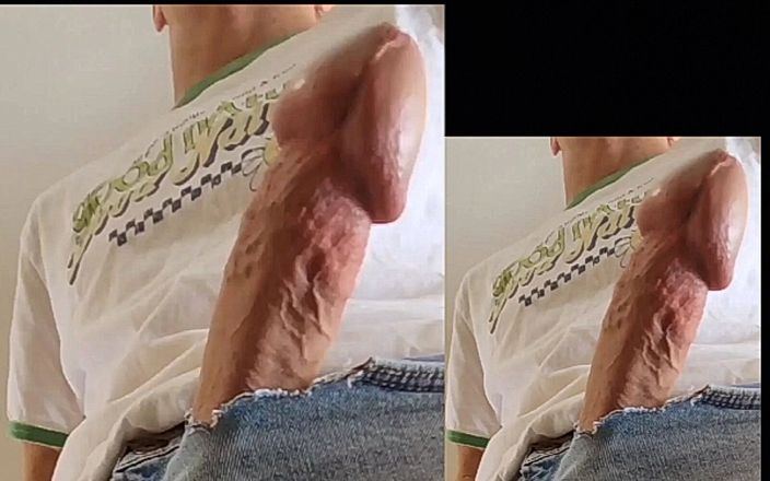 Biggyshots: Un grosso cazzo trova il buco in jeans e spara...