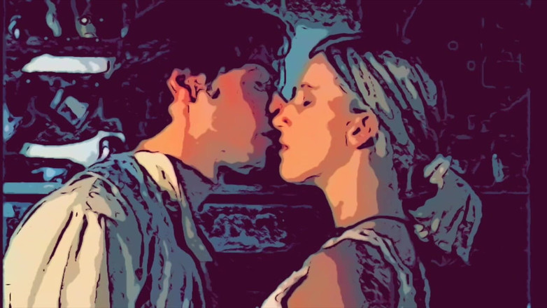 Classic porn cartoon: Старомодная крестьянская пара на кухне