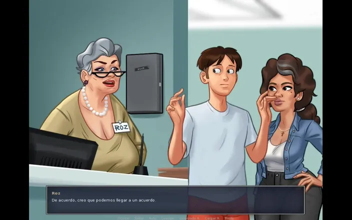HotSummer117: Summertime Saga Cap 79 - the Hospital Receptionist Gives Me a Blowjob