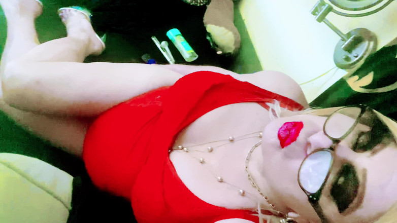 Krissy Sweets: Krissy Sweets Blonde na vysokých podpatcích