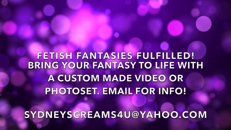 Sydney screams fetish: ชักว่าวให้นมฉัน - HD