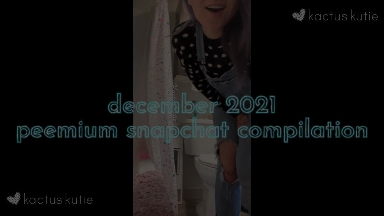 kactus kutie: Diciembre 2021 mear Snapchat compilación