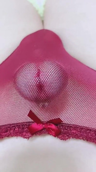 Femboyクローズアップザーメンと2台無しオーガズム