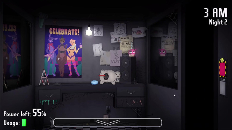 LewdArcade: Pięć nocy w Fuzzboobs Ultimate Edition Porn Game Play [część 01] Sex...