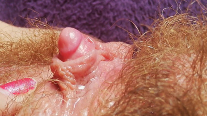 Cuteblonde666: Extreme nahaufnahme großer kitzler-orgasmus, intensive klitoris-stimulation