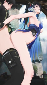 Wuthering Waves - Adegan seks intim Yangyang dan Rover - Animasi Hentai 3D