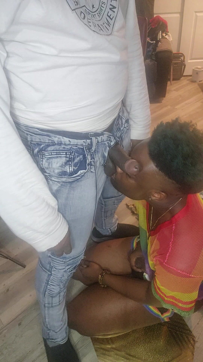 Wondahead21: 对于同性恋骄傲，操fag喉咙！- Supahead21