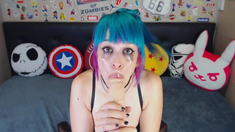 Candystart Videos: Разрушенный макияж. Минет и наездница