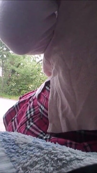 Unknown Wank Jerk Cum on Me Nature Exhib Parking Road