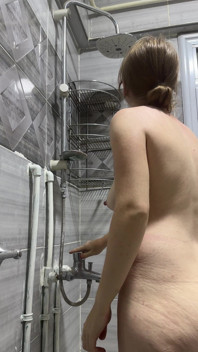 Heißer Spaß Unter Der Dusche