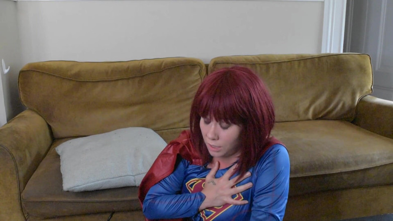 Deanna deadly: Evil supergirl melted after trying to seduce you pantyhose pov...