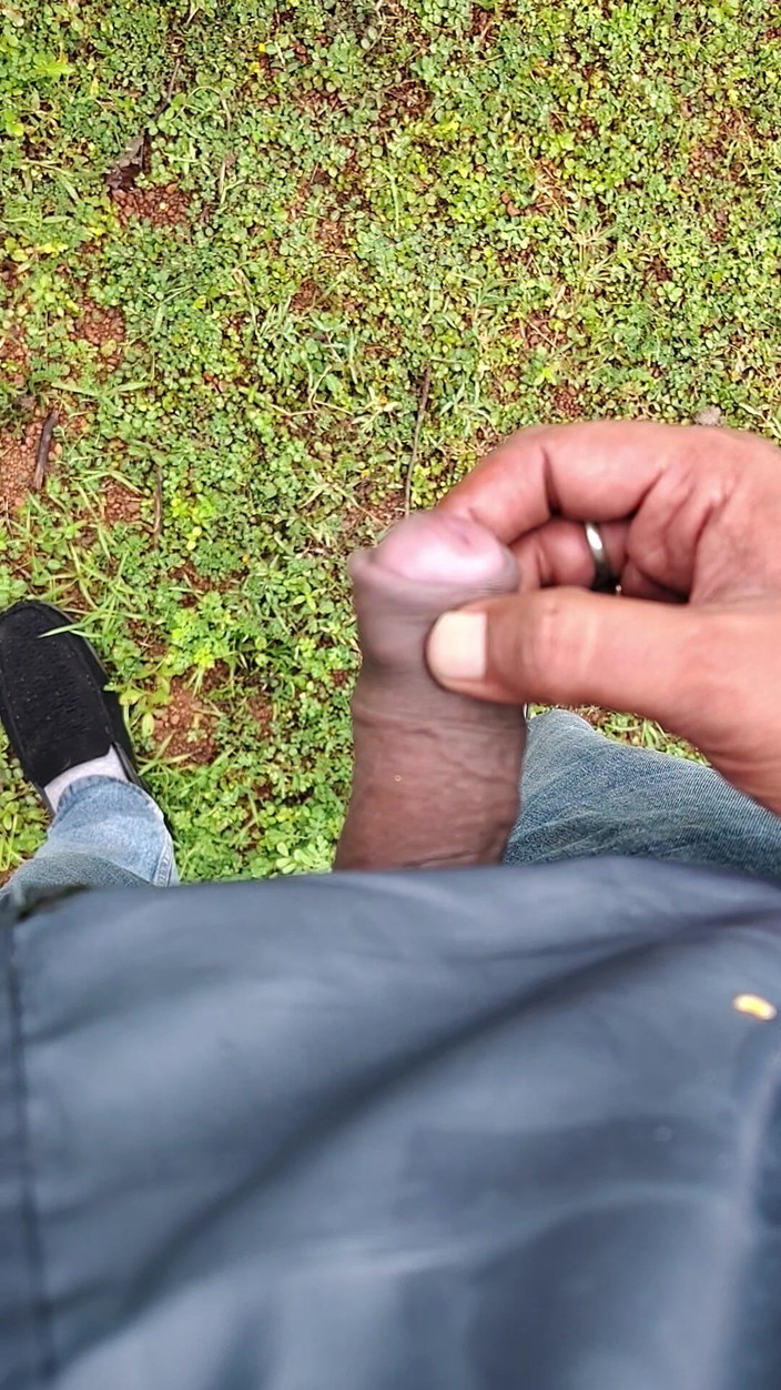 Eroticdick69: Venkovní masturbace