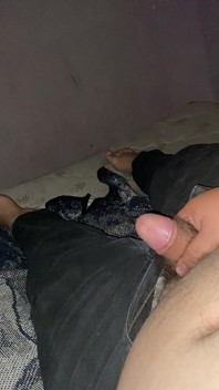 Enjoying My Penis at Night