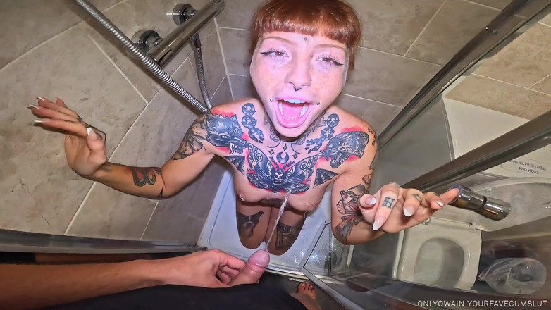 Yourfavecumslut: Piss Hungry Whore Gets Used as Toilet