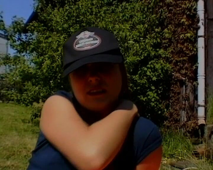 BB Video - Old School: Deutsches amateur-teen solo frau im freien, große natürliche titten