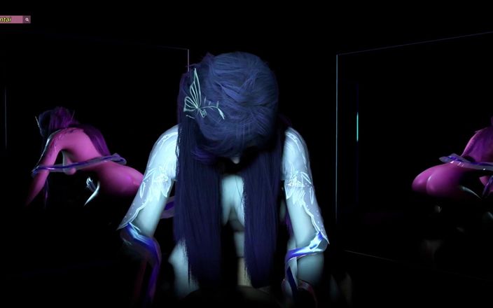 X Hentai: 美女云习骑乘鸡巴 - 3D动画
