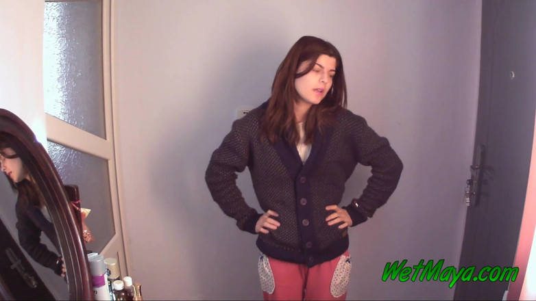Wet Maya: Coffee Makes Her Pee a Lot