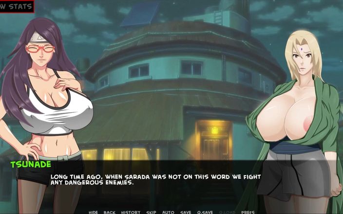 LoveSkySan69Real: Sarada-training teil 50 das geheimnis und Tsunade von Loveskysan69
