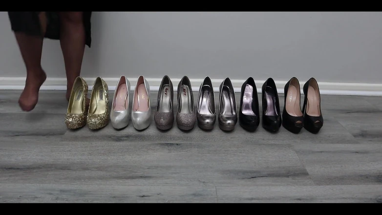 Kinky Lyrical: Trying on Different High Heels While Wearing Nylon Stockings
