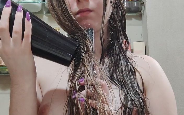 Raven hearth VIP: Ik droog mijn haar