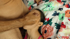 SaintPorn: ルーシーはセックスして、継父にセックスされる