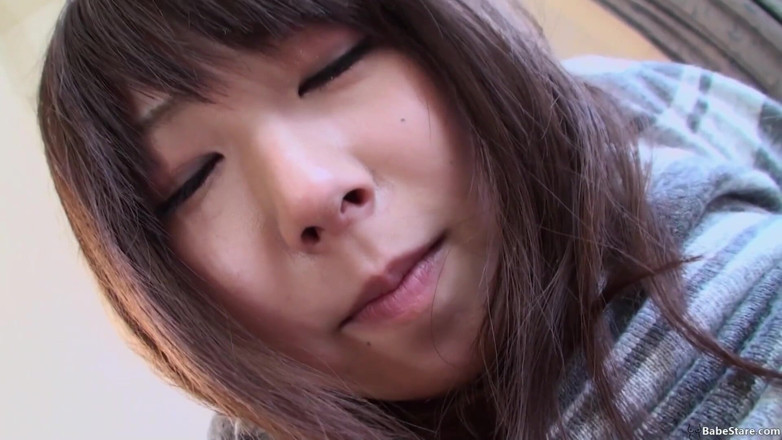 Babe Stare: Toys, fingers, and tongue: this asian babe is getting it...