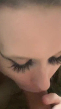 Cute Teen Sucks a Big Cock