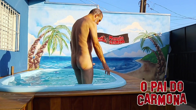 Carmona's father: Aidocarmona Enjoying a Pool Wanting to Fuck an Ass