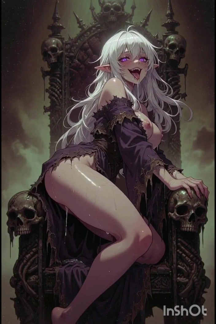 Wertstofsamler: La seducente necromancer elf, anime