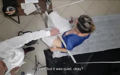Patient Goes to the Gynecologist but Gets Horny and He Cums in Her