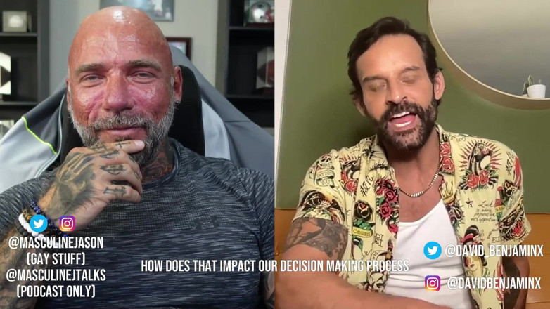 Raw and Uncensored with Masculine Jason: Porn Star Confessions - David Benjamin (episode 104)