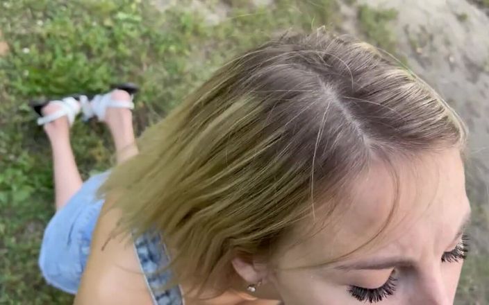 Viky one: I Took My Stepsister to Nature, She Sucked My Dick...