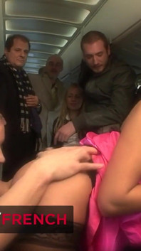 Hard Sex with a Busty Air Stewardess