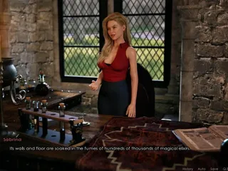 Dirty GamesXxX: Lust academy: my first class for potions. Ep 18