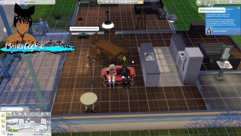 Manor Cookie: Sims 4 - Meninjau Sims dan Mempunyai MILF dan MILF goth secara...
