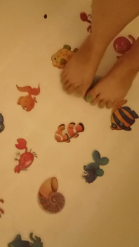 Stepping on My Fishies