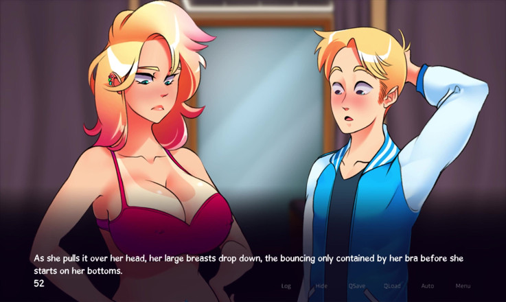 Porny Games: Life in woodchester 0.6.3 - cute babe gets her first dick