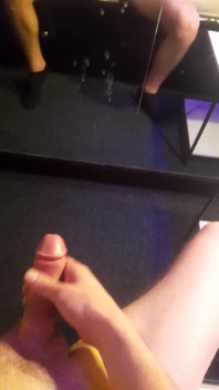 Cum in Mirror