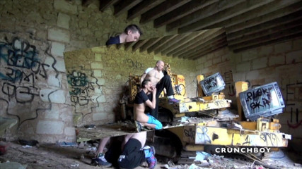 EXHIB BOYS: Webcam in exhibitionistischem cruisen mit Jess und John