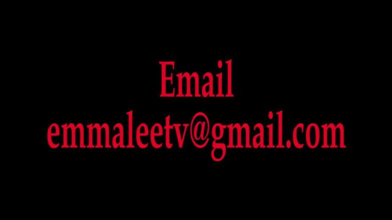 EmmaLeeTV - Nylon Fetish Tranny: Tranny thư ký Emma Lee mang vớ đen đang banh rộng