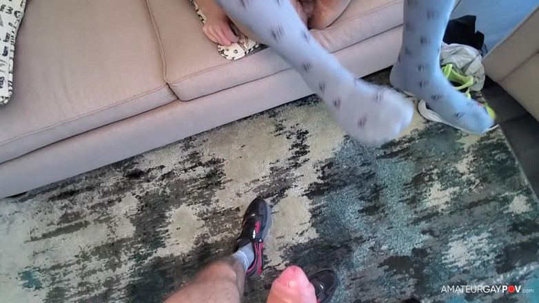 Amateur Gay POV: Jiran Menjemput Saya Masuk