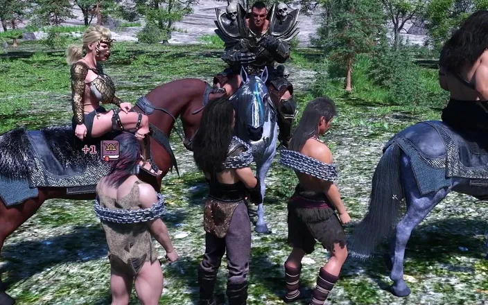 Gaming vision: Barbarian Conquests-v0.3.1 Gamplay with Sex Scene Part 1