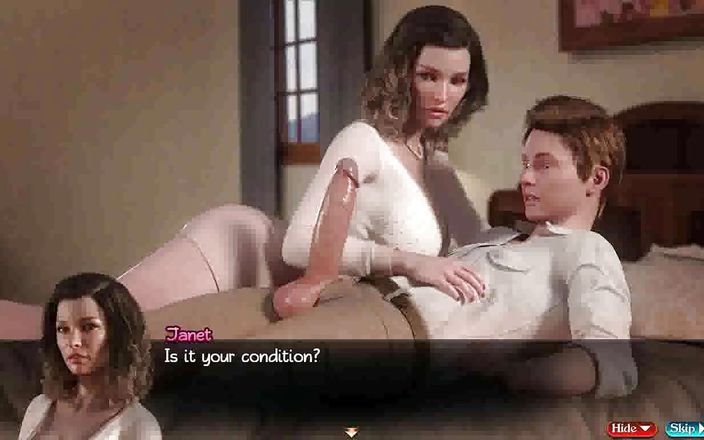 Dirty GamesXxX: Le trésor de Nadia : Janet, MILF sexy, épisode 158