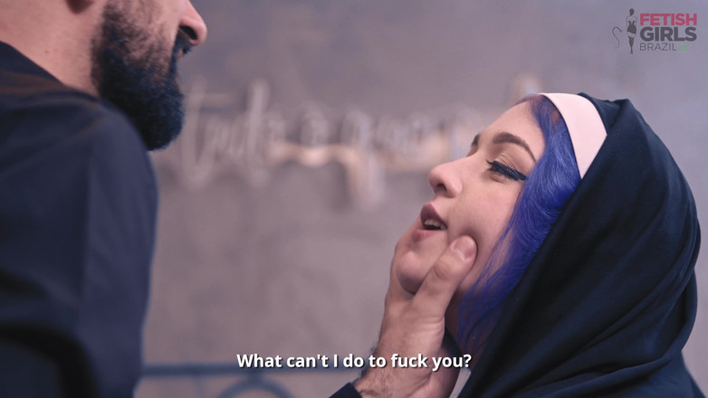 Fetish Girls Brazil: Nun Madalena Taking a Nice Cumshot Inside Her Ass, Very...