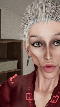 70 Yo Granny with Implants Is Super Sexy