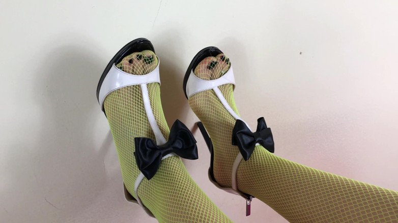 Giada Sexy: Collezione calze a rete di giada