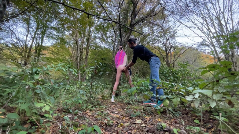 Verhiniz: Sapık itaatkar kızla açık havada tanıştım ve amını cezalandırdım